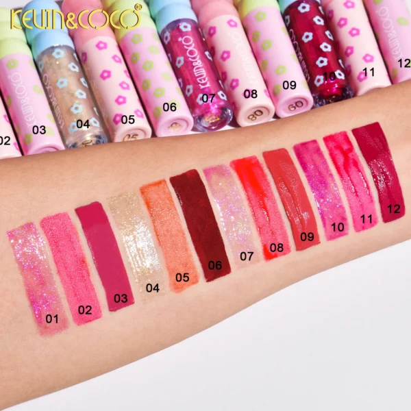 COLECCION DE BRILLOS LABIALES FLORAL KISS - Imagen 6