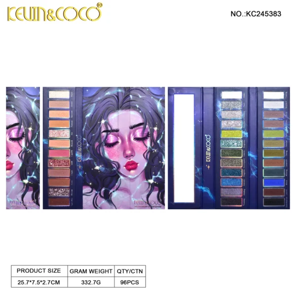 PALETA DE SOMBRAS DE OJOS 36 COLORES - Imagen 3