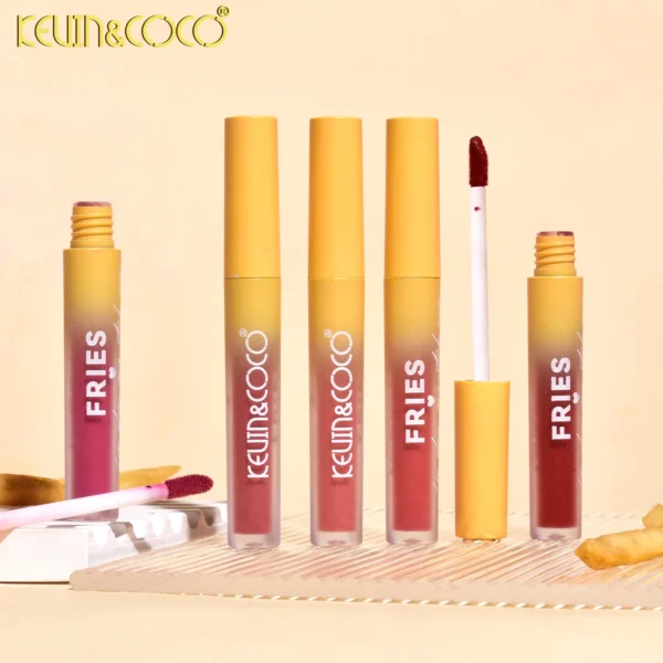 SET DE LABIALES EMPAQUE DE PAPAS FRITAS KEVIN & COCO - Imagen 5