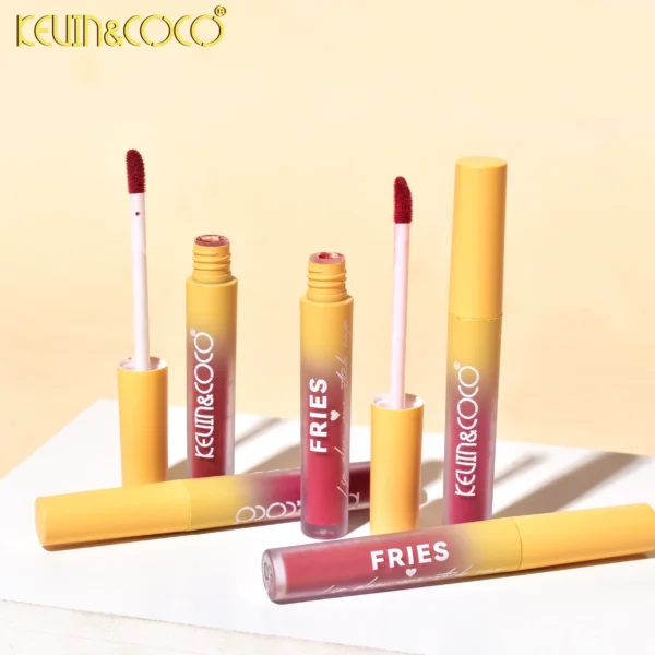 SET DE LABIALES EMPAQUE DE PAPAS FRITAS KEVIN & COCO - Imagen 6