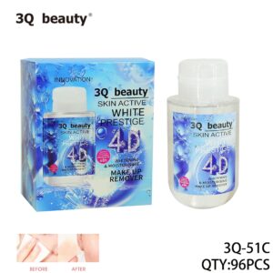 REMOVEDOR DE MAQUILLAJE 4D HIDRATANTE 3Q BEAUTY