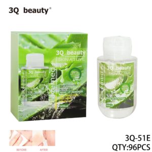 REMOVEDOR DE MAQUILLAJE DE ALOE VERA 3Q BEAUTY