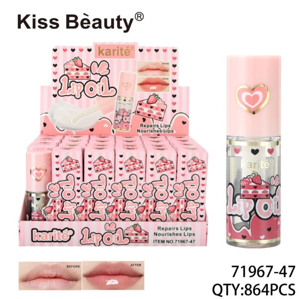 ACEITE LABIAL PASTEL DE FRESAS